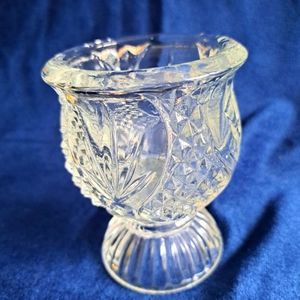 Vintage Avon Fostoria Tulip Votive Holder